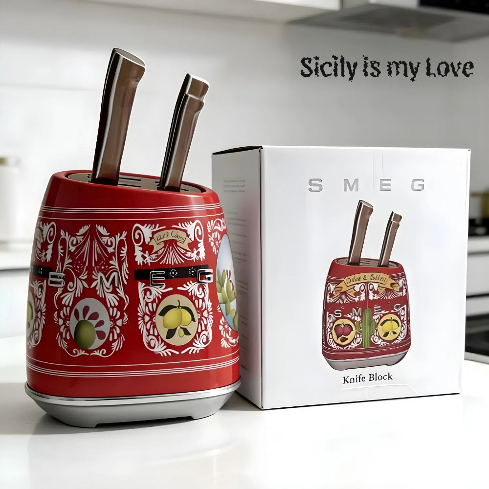 𝗦 𝗠 𝗘 𝗚 Knife Block Set