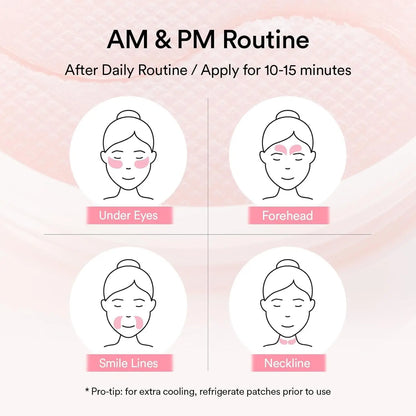 Abib PDRN Retinal Eye Patch Glow Jelly 60 Pads